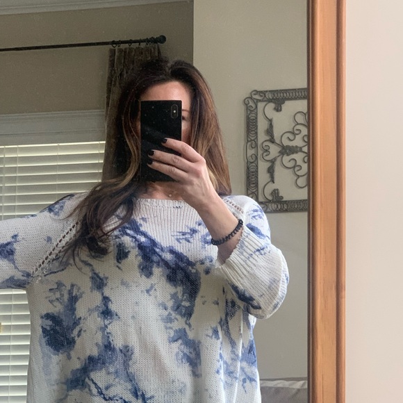 Wooden Ships multi colored sweater M/L. - Picture 4 of 6